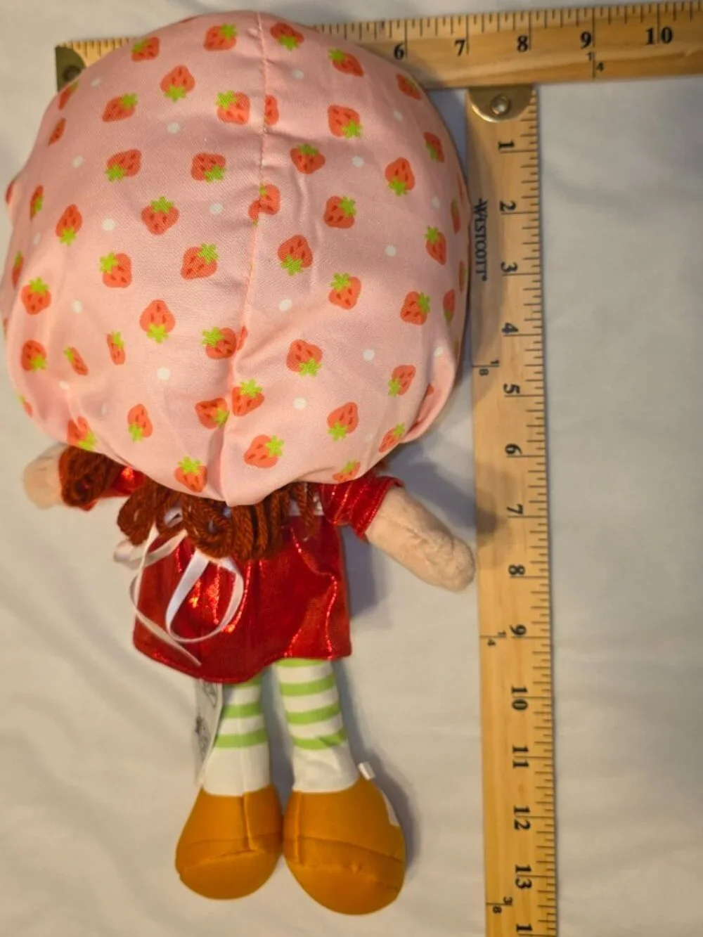 Strawberry Shortcake Rag Doll 14 Inch Wildbrain Sewn Eyes Toy Gift Nostalgia